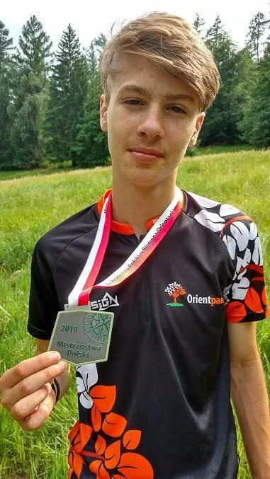 Stanisław Pachnik z dwoma srebrnymi medalami Mistrzostw Polski
