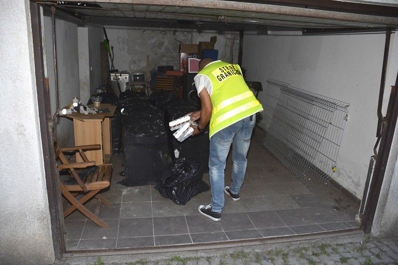Nielegalny tytoń, warty 1,2 mln zł, przechwycony przez Straż Graniczną