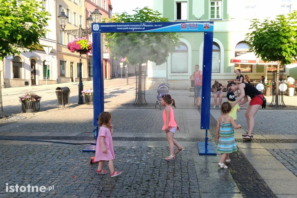 Na bolesławieckim rynku można się schłodzić