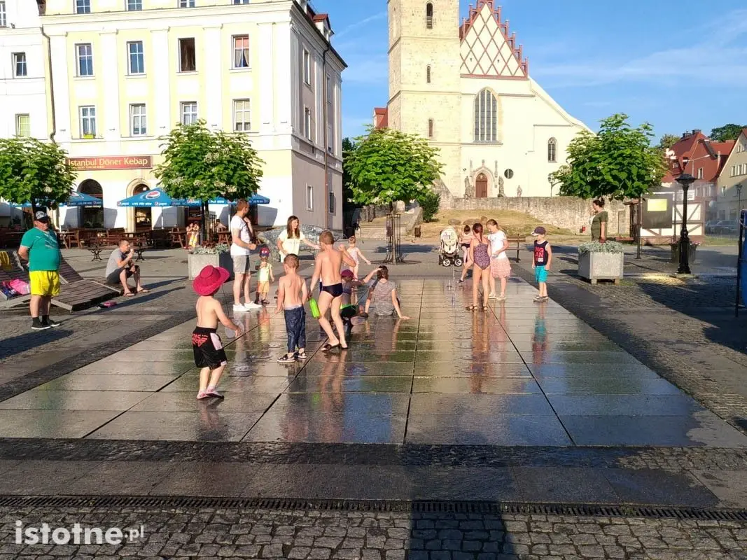 Na bolesławieckim rynku można się schłodzić