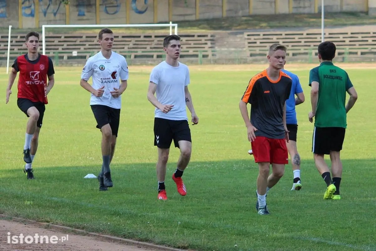 Mecz testowy na stadionie przy Spółdzielczej