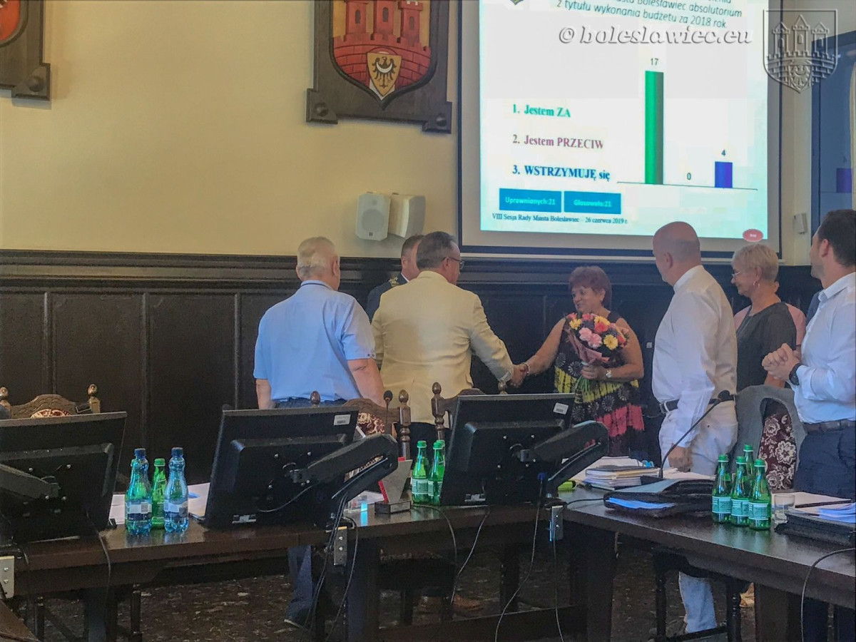 Absolutorium dla prezydenta Bolesławca Piotra Romana