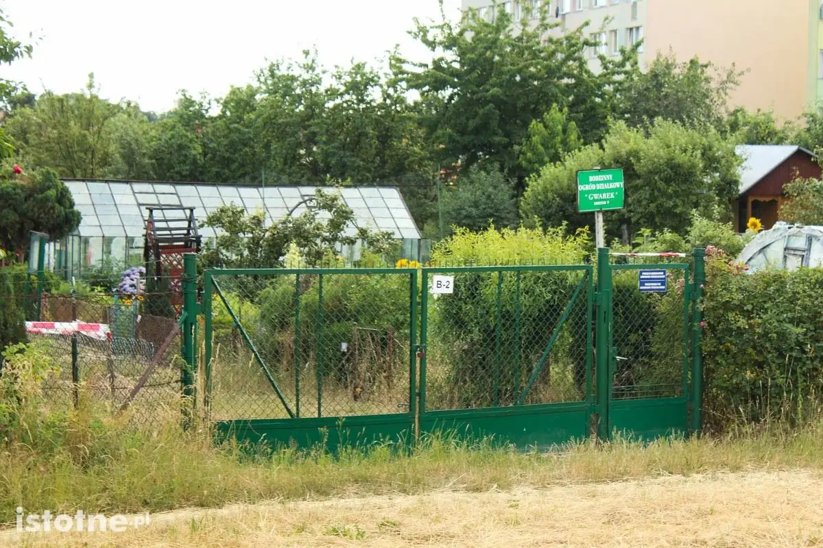 Problemy z wodą na działkach przy Łasickiej