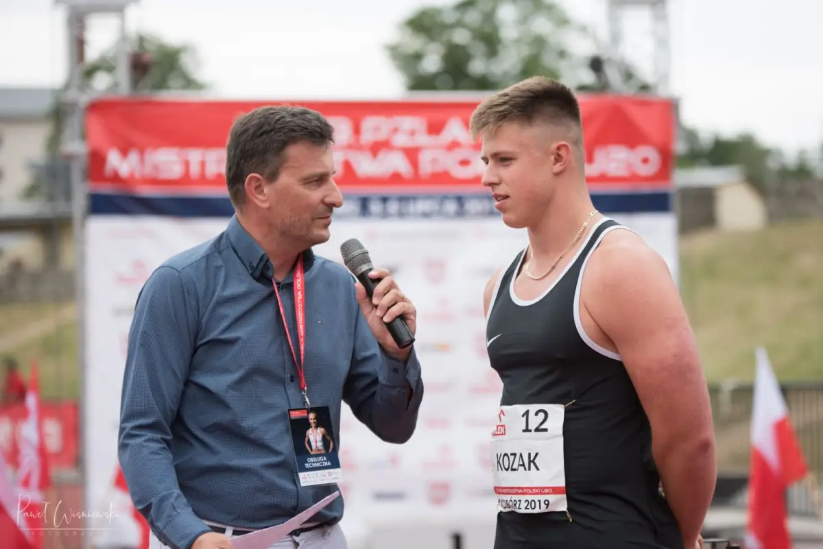 Gracjan Kozak ze złotym medalem i tytułem mistrza Polski