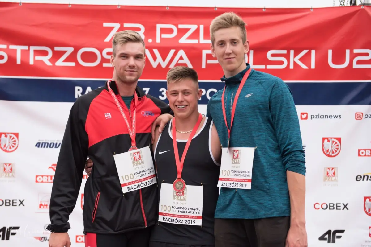 Gracjan Kozak ze złotym medalem i tytułem mistrza Polski
