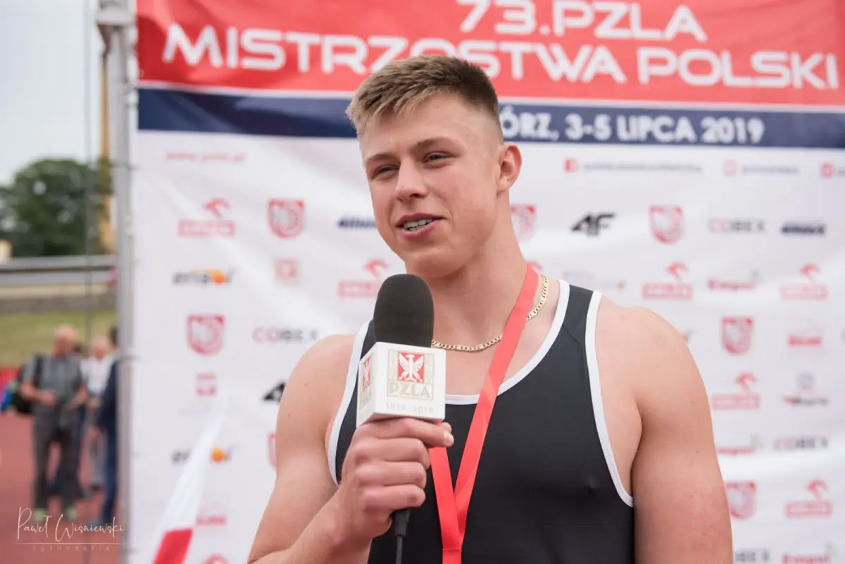 Gracjan Kozak ze złotym medalem i tytułem mistrza Polski