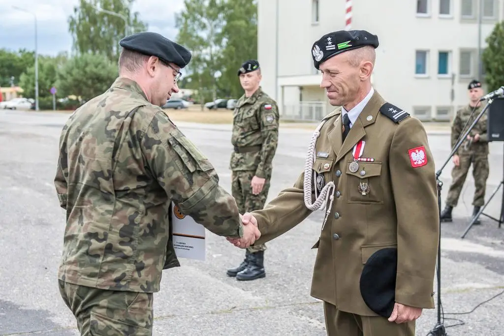 Nowy dowódca przeciwlotników w 10 Brygadzie Kawalerii Pancernej