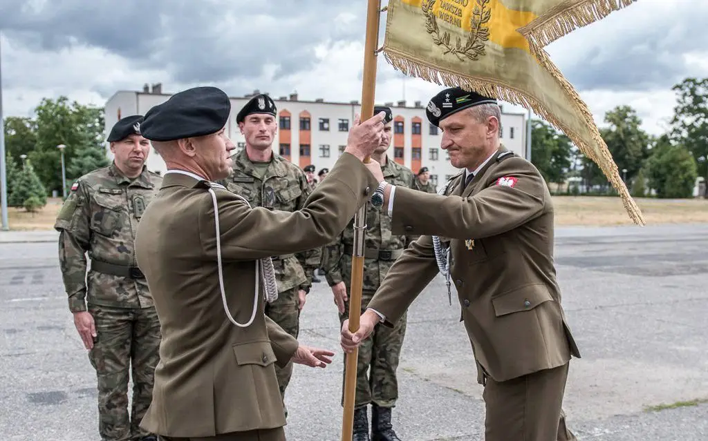 Nowy dowódca przeciwlotników w 10 Brygadzie Kawalerii Pancernej