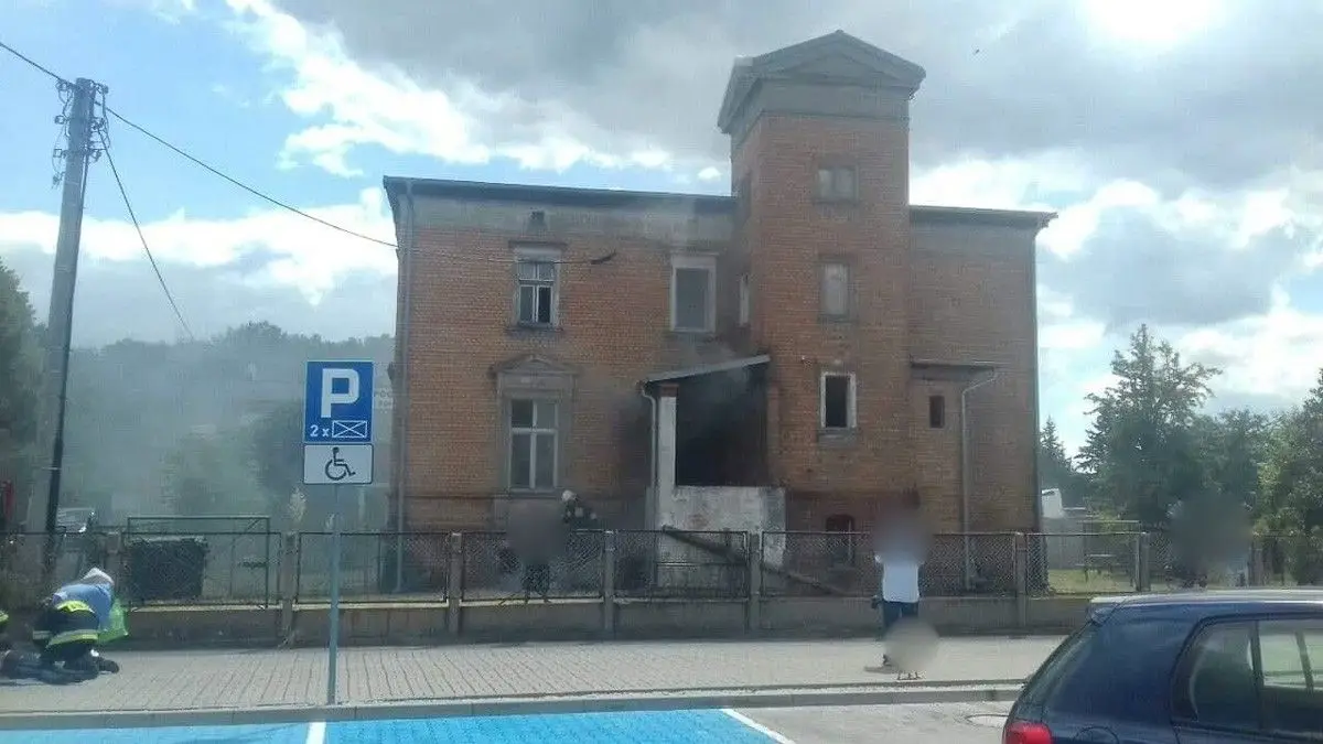 Pożar w Nowogrodźcu