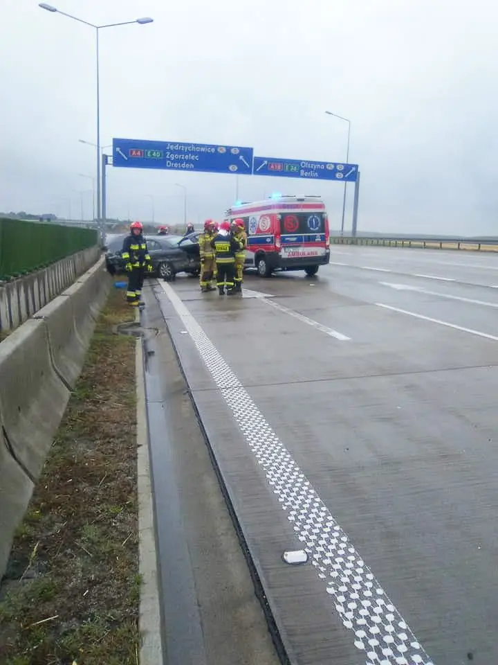 Kolizja na A4