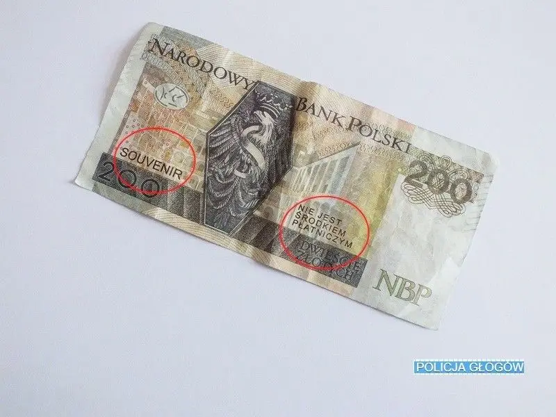 Uwaga na banknoty prezentowe