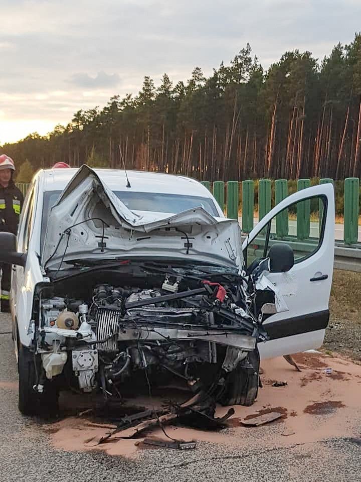 Wypadek na A18