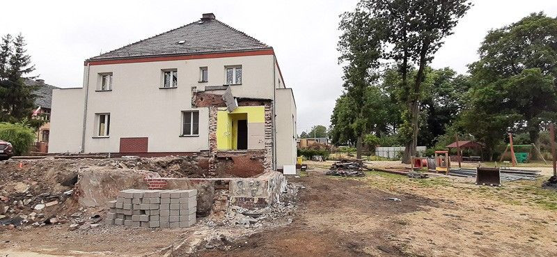 Rozbudowują gminne przedszkole w Gromadce