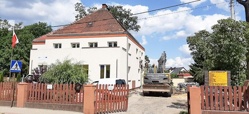 Rozbudowują gminne przedszkole w Gromadce