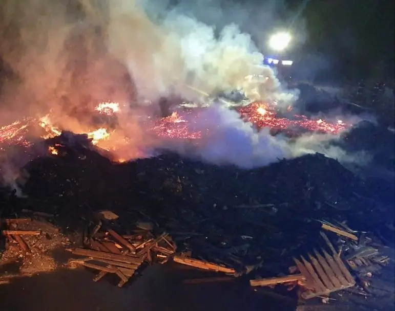 Pożar w Wizowie