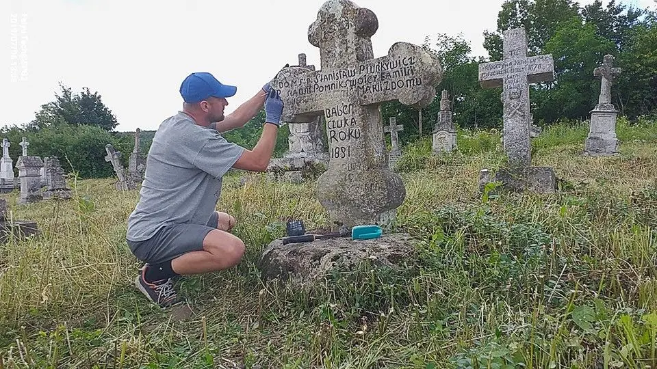 Akcja Mogiłę pradziada ocal od zapomnienia 2019 r.