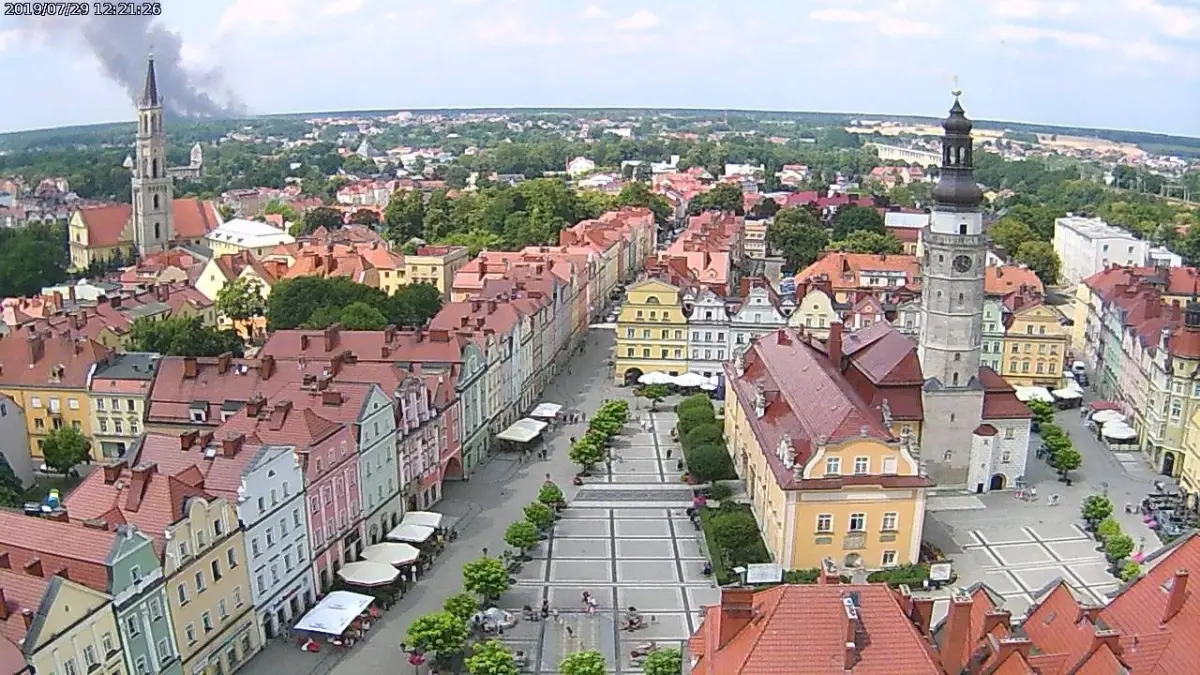 Poważny pożar koło cmentarza Kutuzowa