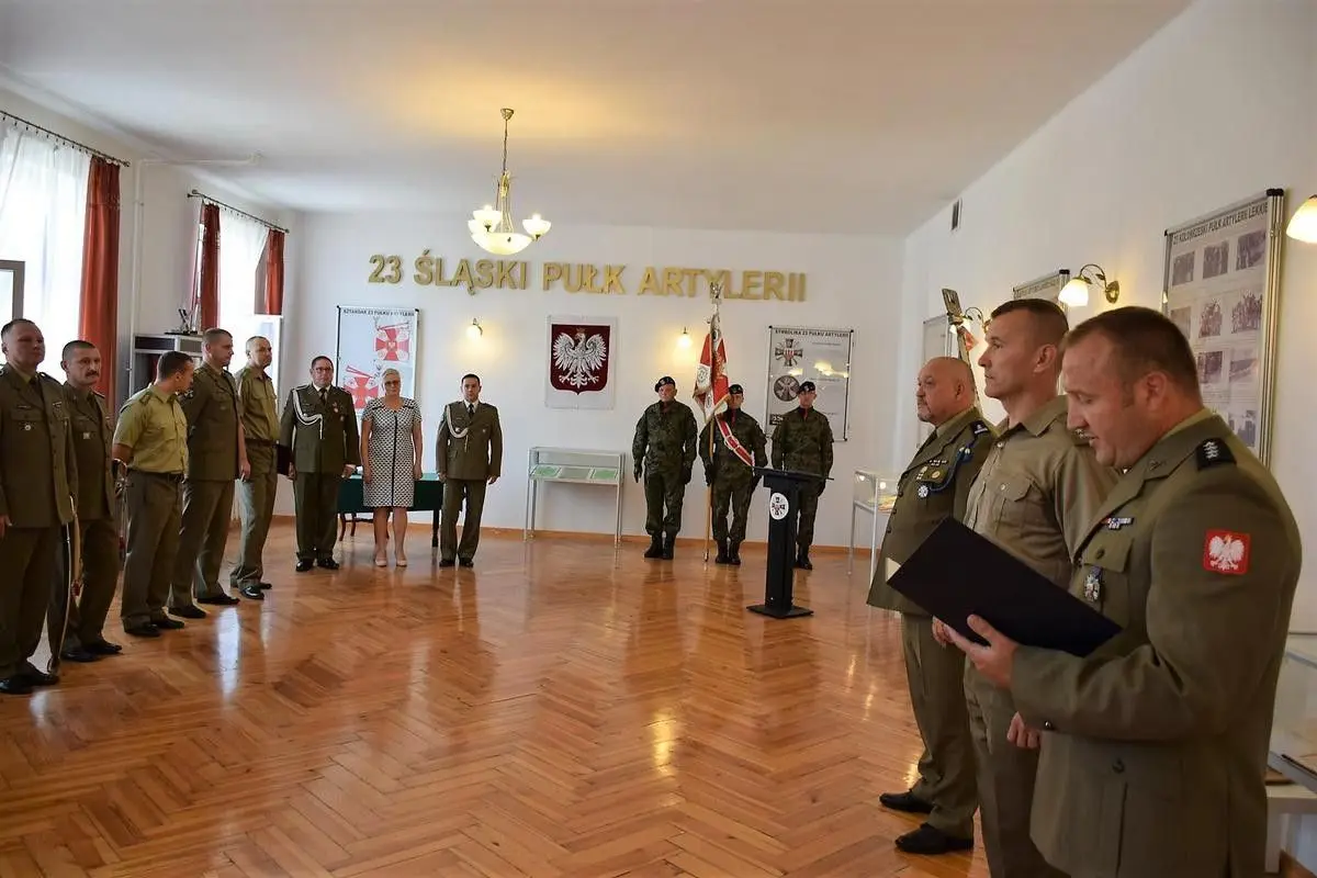 Pożegnania w 23 Śląskim Pułku Artylerii