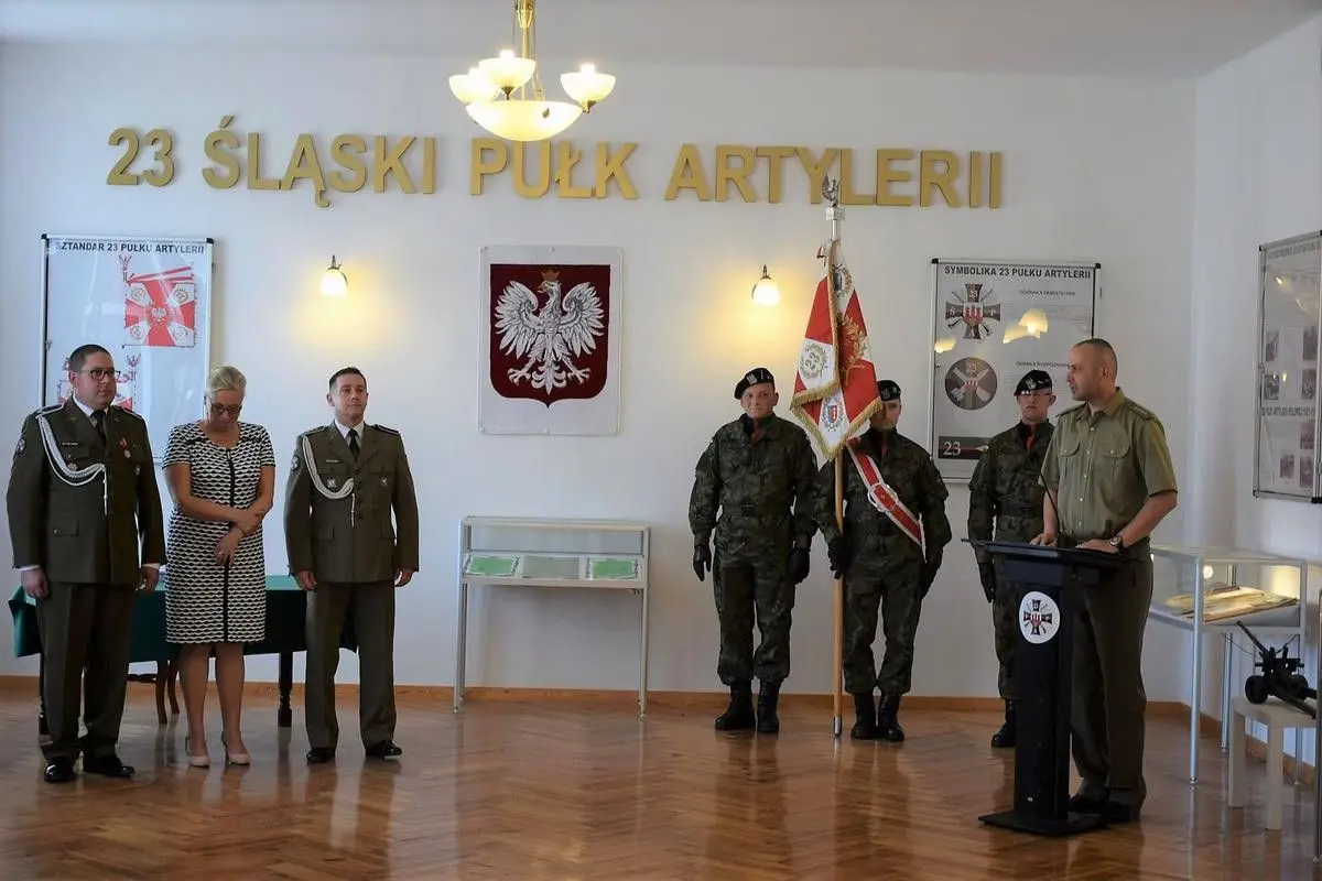 Pożegnania w 23 Śląskim Pułku Artylerii
