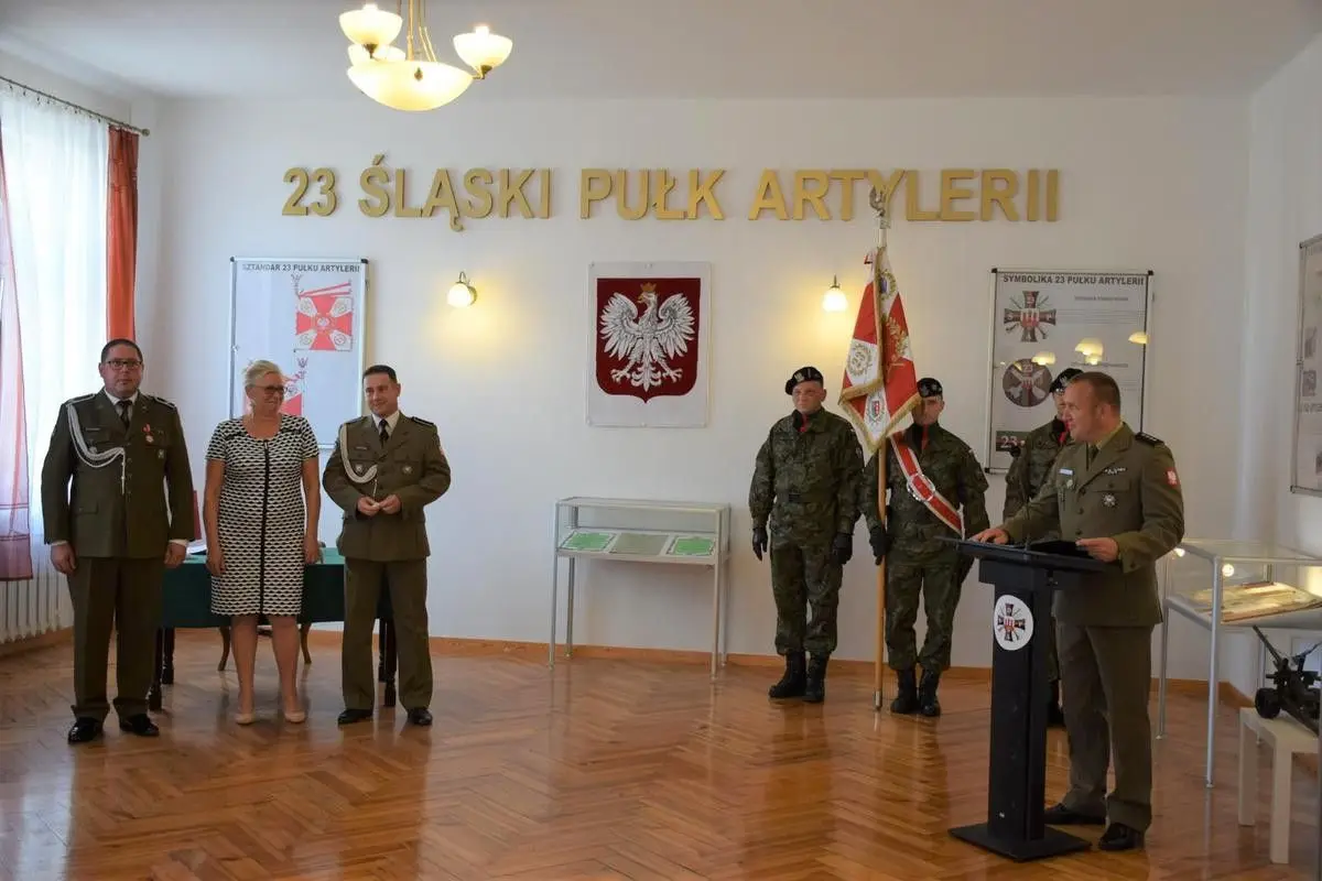 Pożegnania w 23 Śląskim Pułku Artylerii