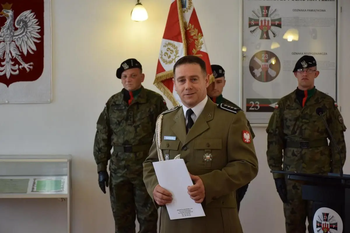 Pożegnania w 23 Śląskim Pułku Artylerii