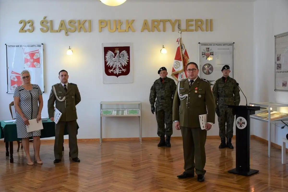 Pożegnania w 23 Śląskim Pułku Artylerii