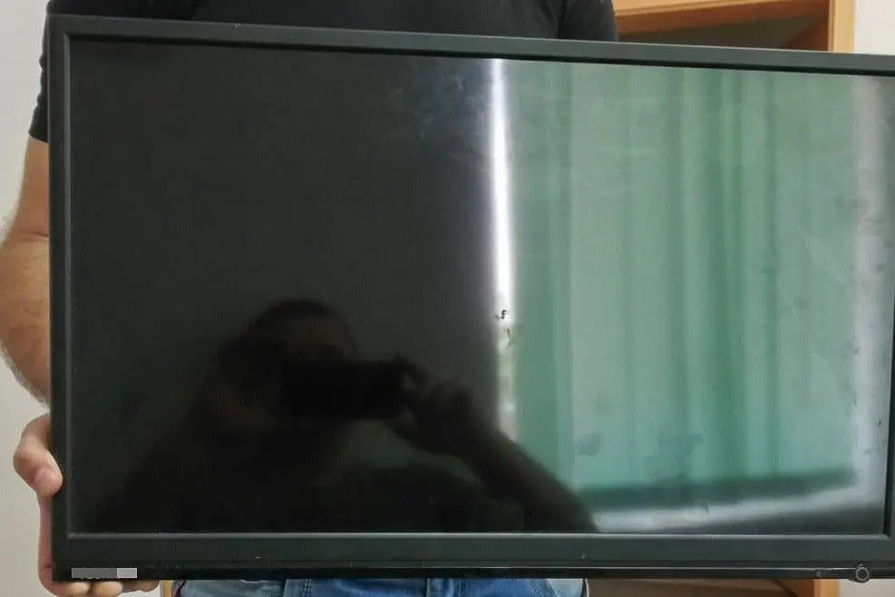 Skradziony telewizor