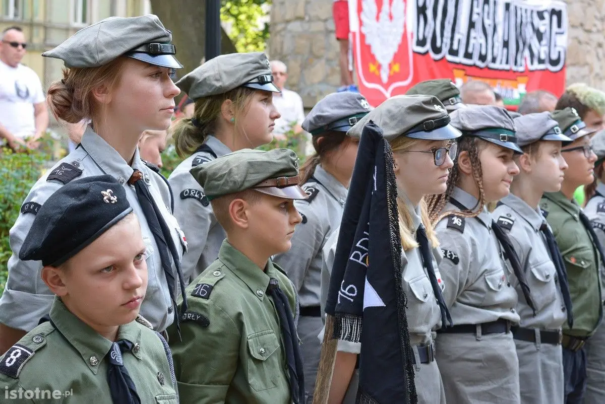 Zawyły syreny. Bolesławiec pamięta o powstańcach warszawskich