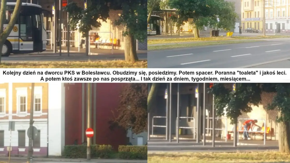 Dzień z życia bezdomnego