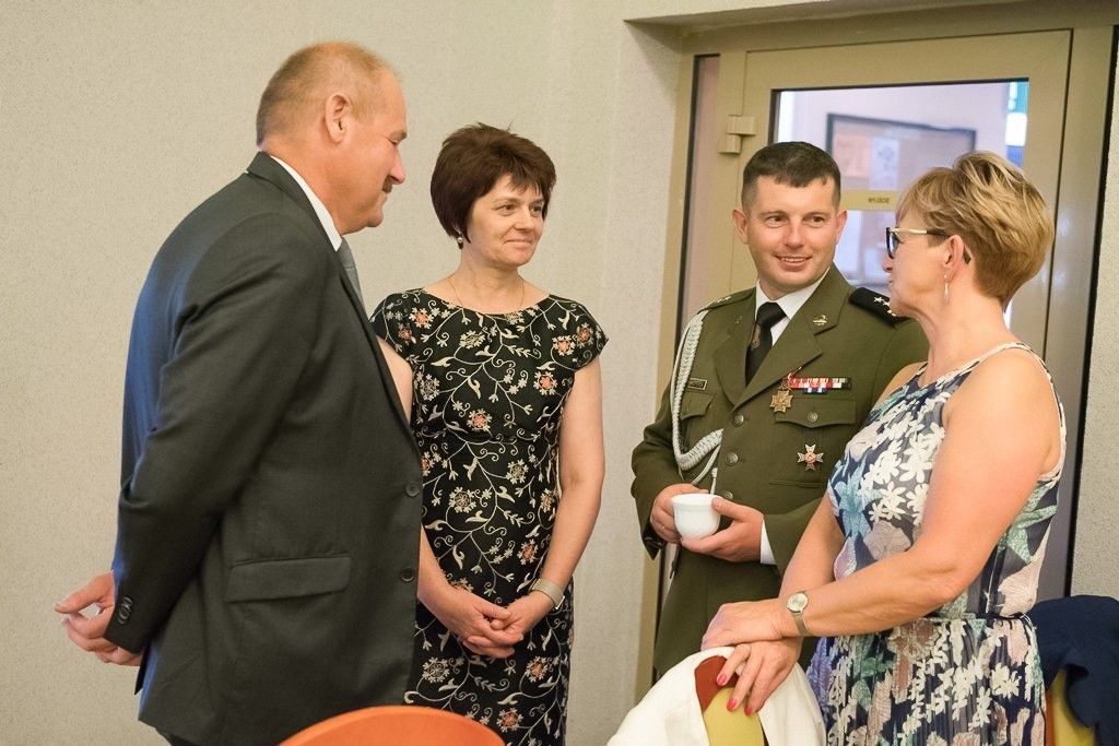 Pancerniacy świętowali po zmroku