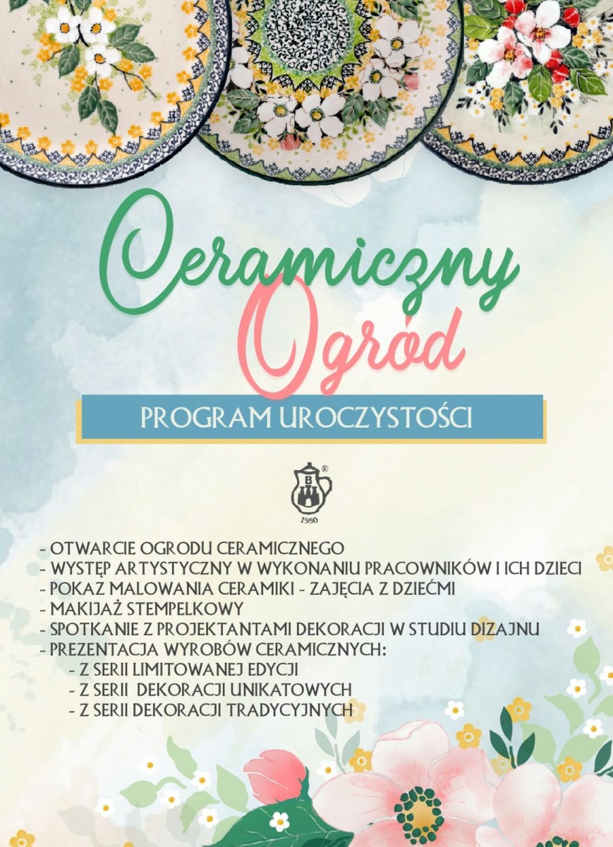 Ceramika Artystyczna zaprasza do Ceramicznego Ogrodu