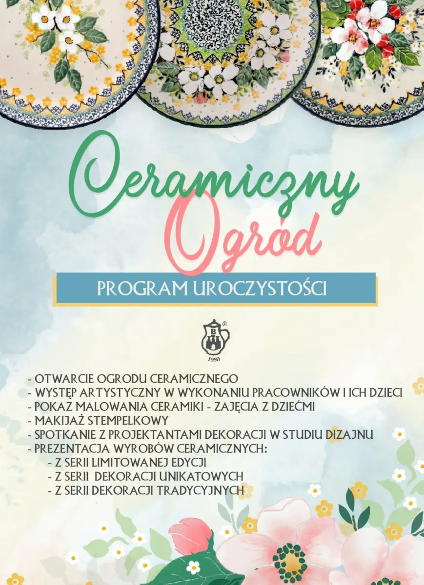 Ceramika Artystyczna zaprasza do Ceramicznego Ogrodu