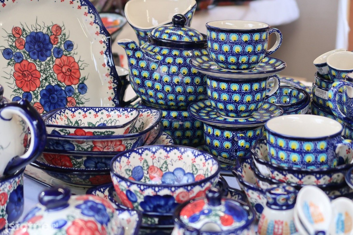 Ceramika na targach ceramicznych w Bolesławcu