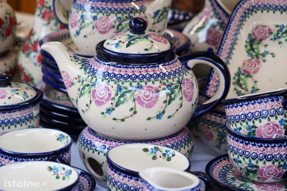 Ceramika na targach ceramicznych w Bolesławcu