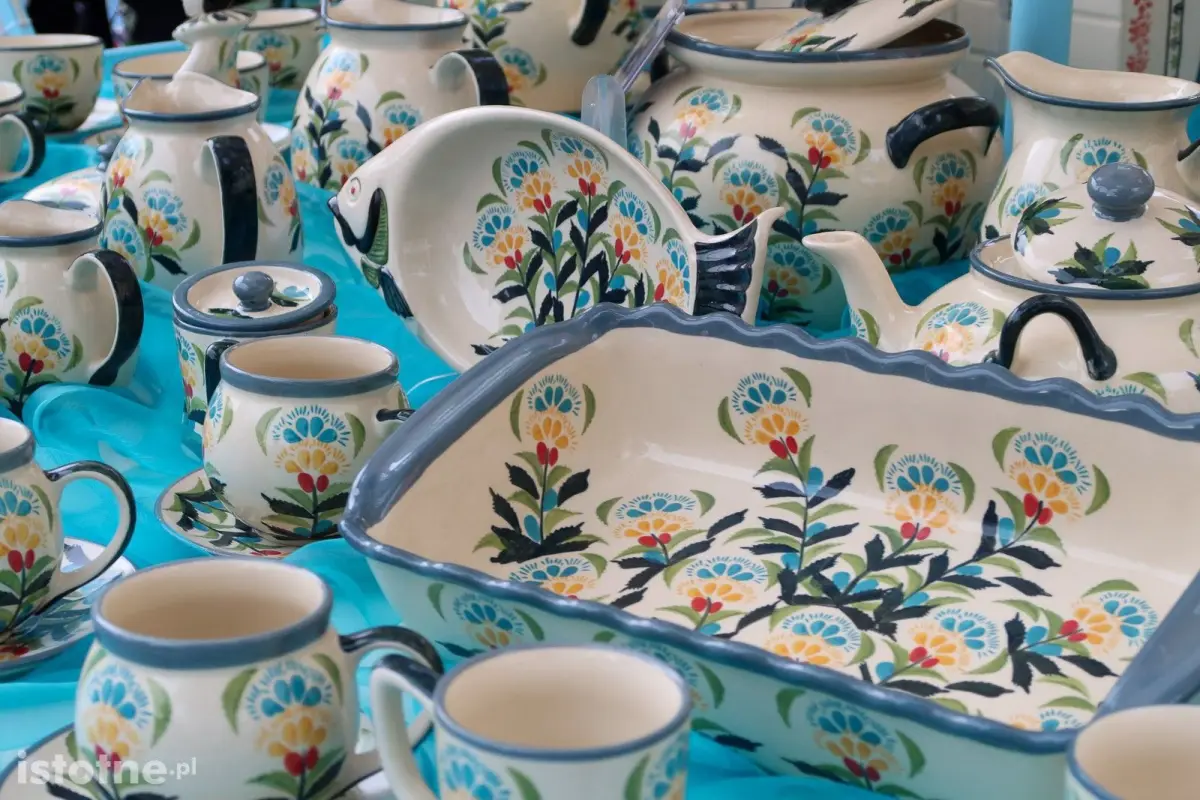 Ceramika na targach ceramicznych w Bolesławcu