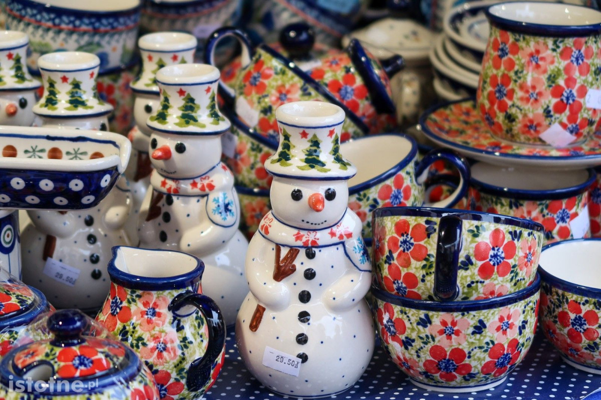 Ceramika na targach ceramicznych w Bolesławcu