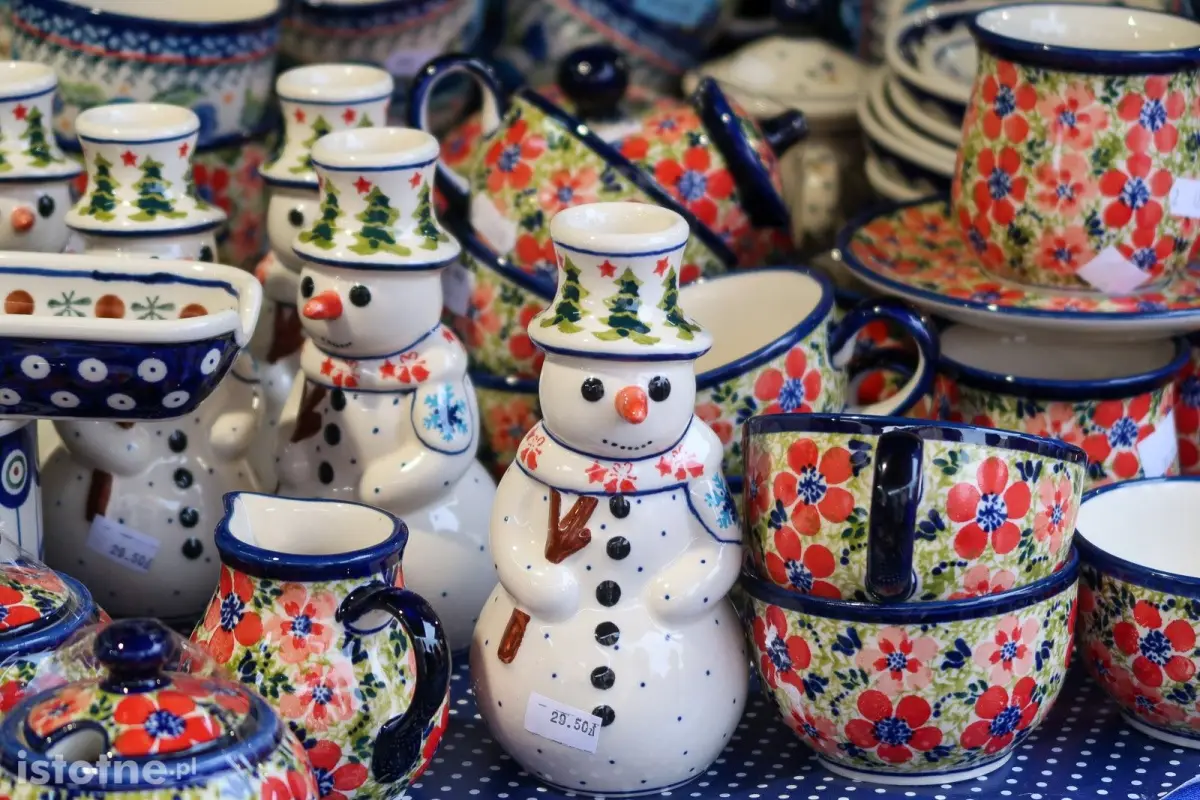 Ceramika na targach ceramicznych w Bolesławcu