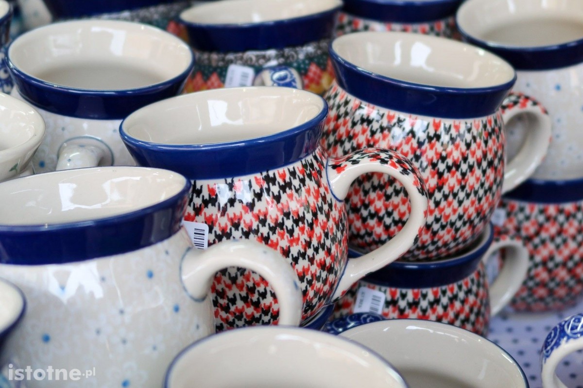 Ceramika na targach ceramicznych w Bolesławcu