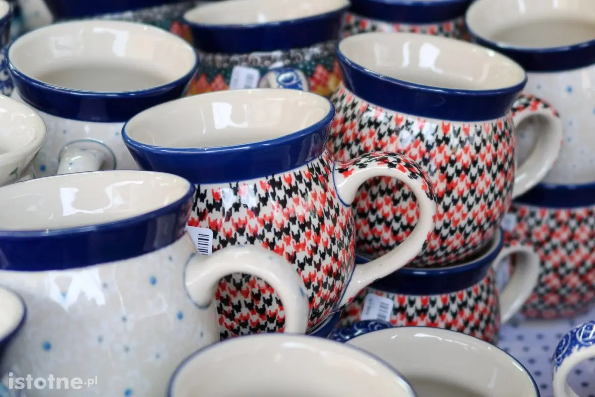 Ceramika na targach ceramicznych w Bolesławcu
