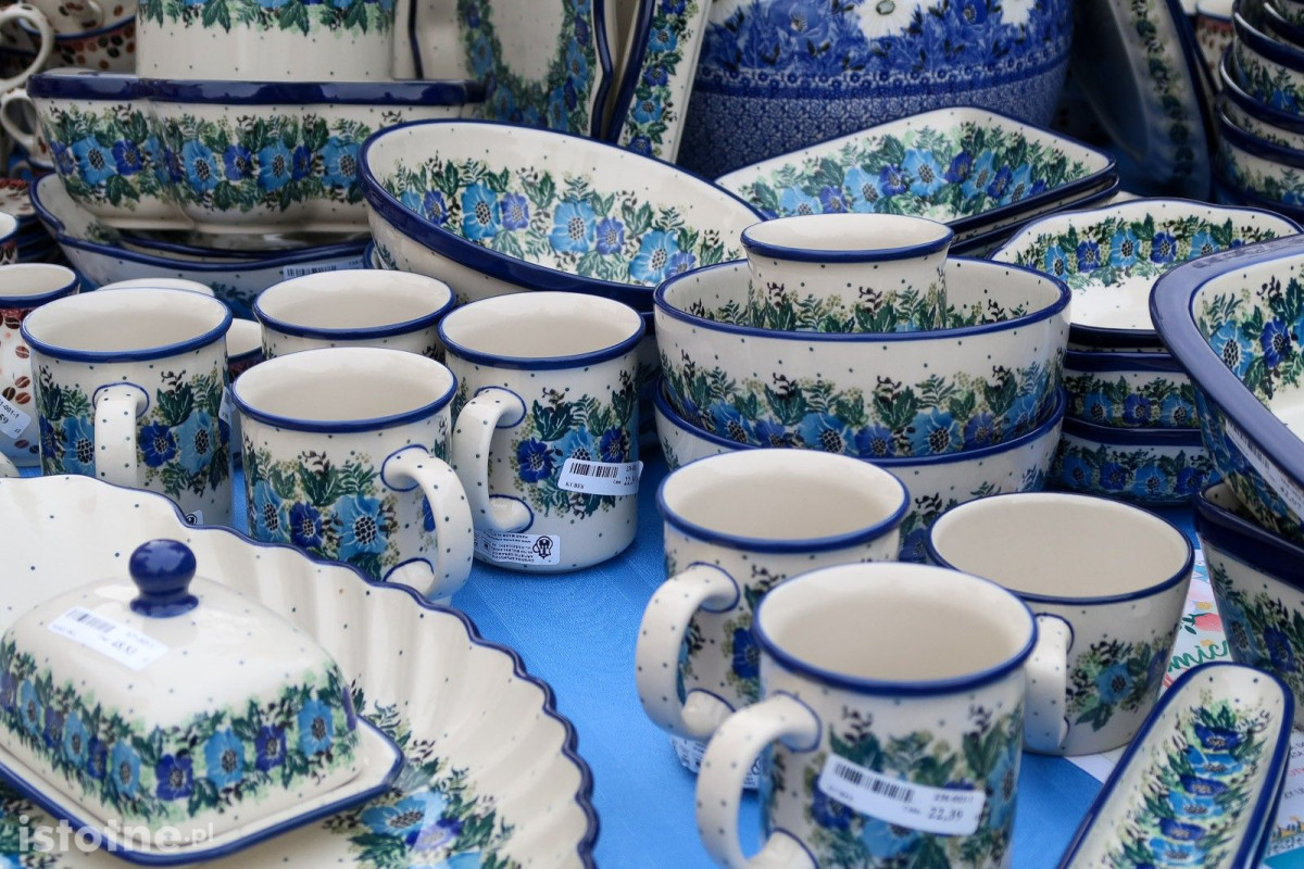Ceramika na targach ceramicznych w Bolesławcu