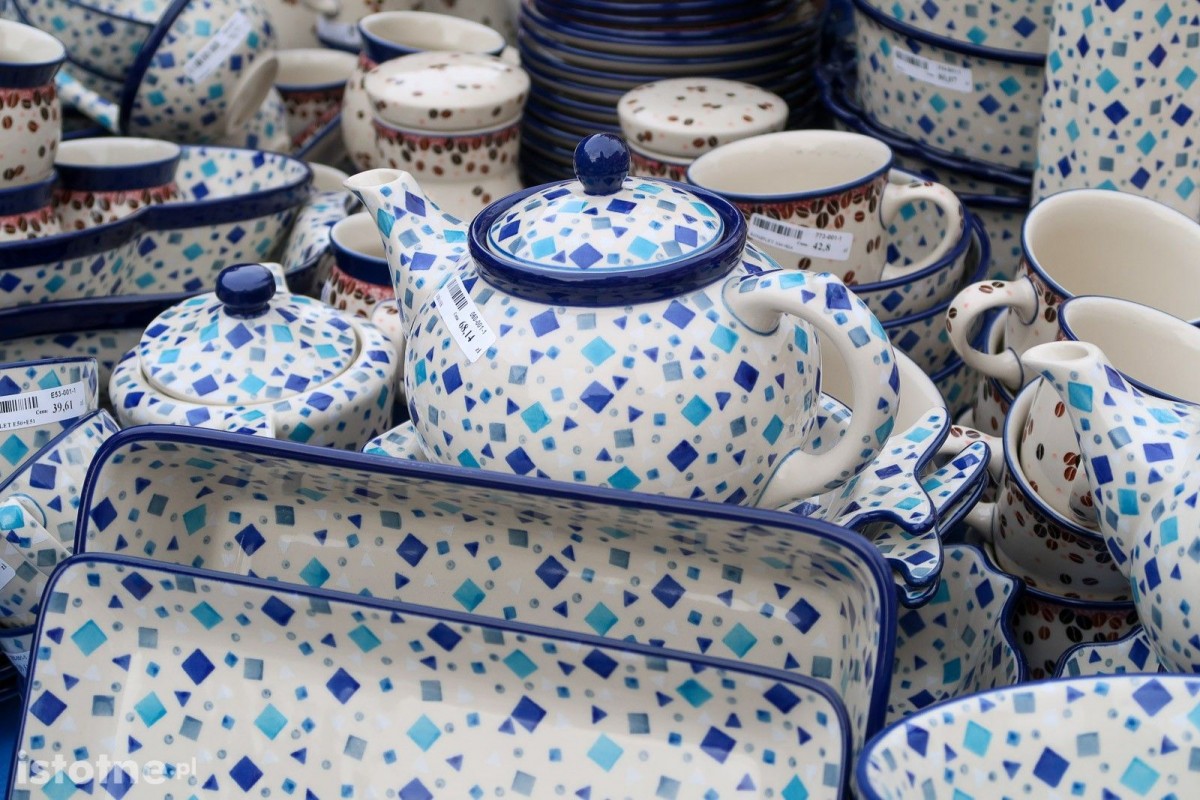 Ceramika na targach ceramicznych w Bolesławcu