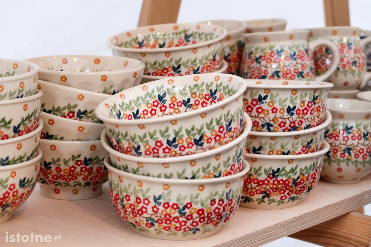 Ceramika na targach ceramicznych w Bolesławcu