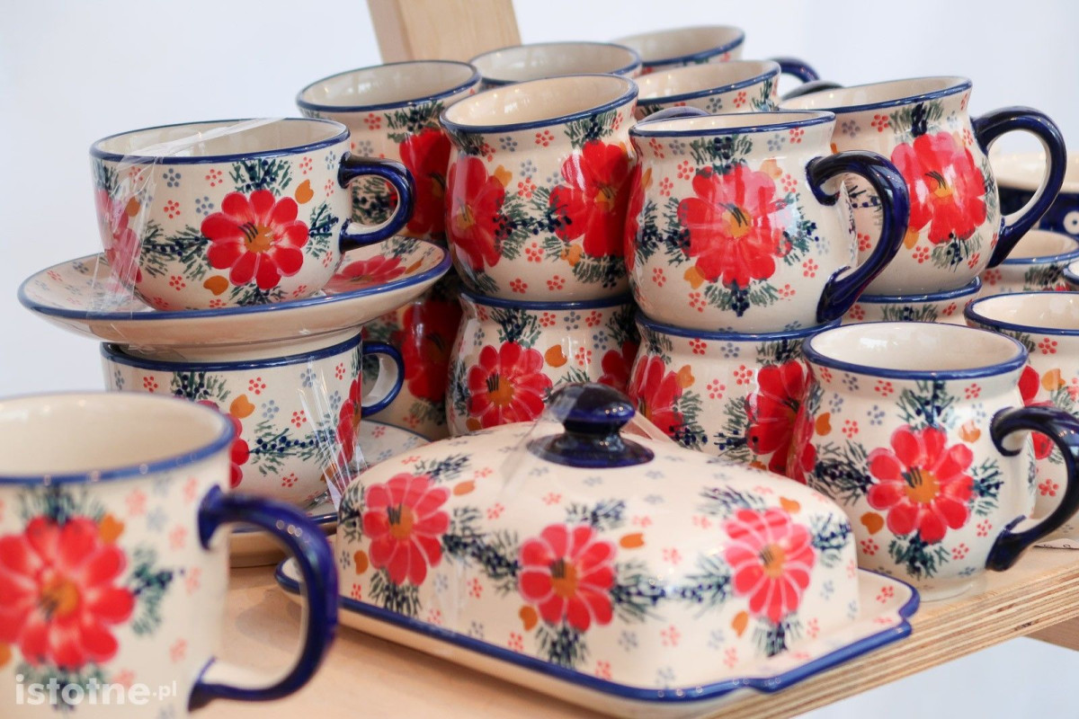 Ceramika na targach ceramicznych w Bolesławcu
