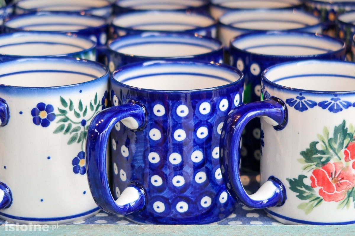 Ceramika na targach ceramicznych w Bolesławcu