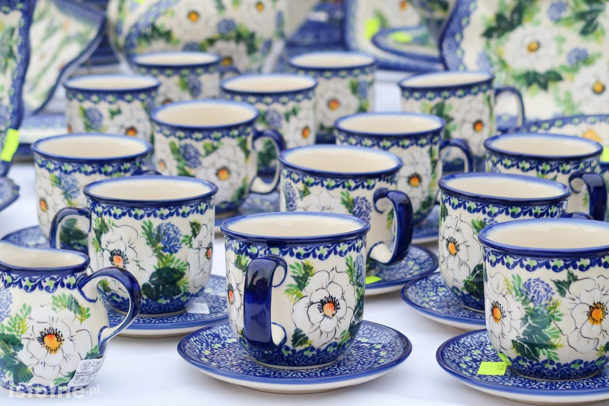 Ceramika na targach ceramicznych w Bolesławcu