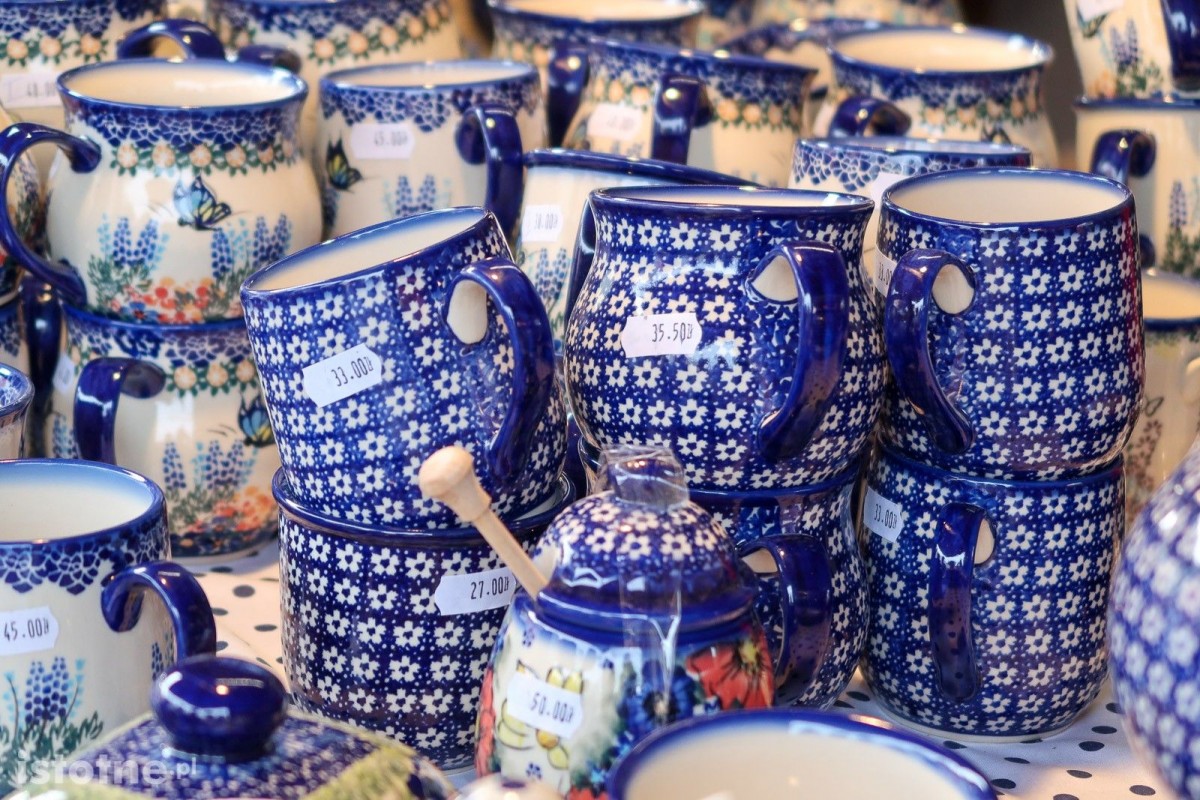 Ceramika na targach ceramicznych w Bolesławcu