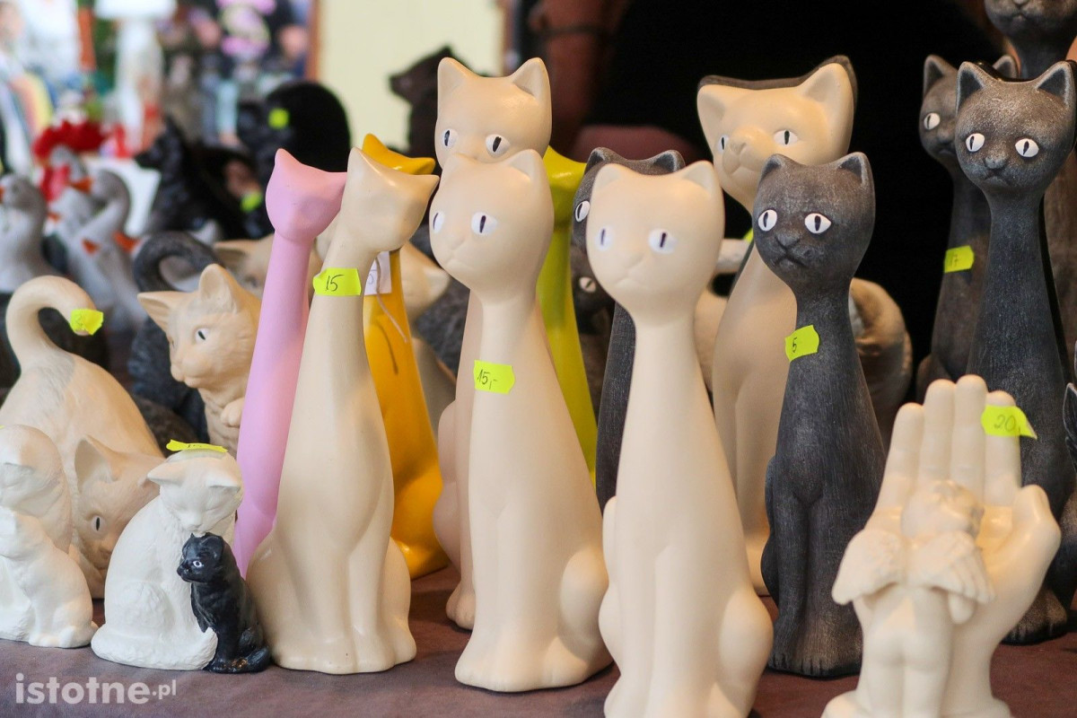 Ceramika na targach ceramicznych w Bolesławcu