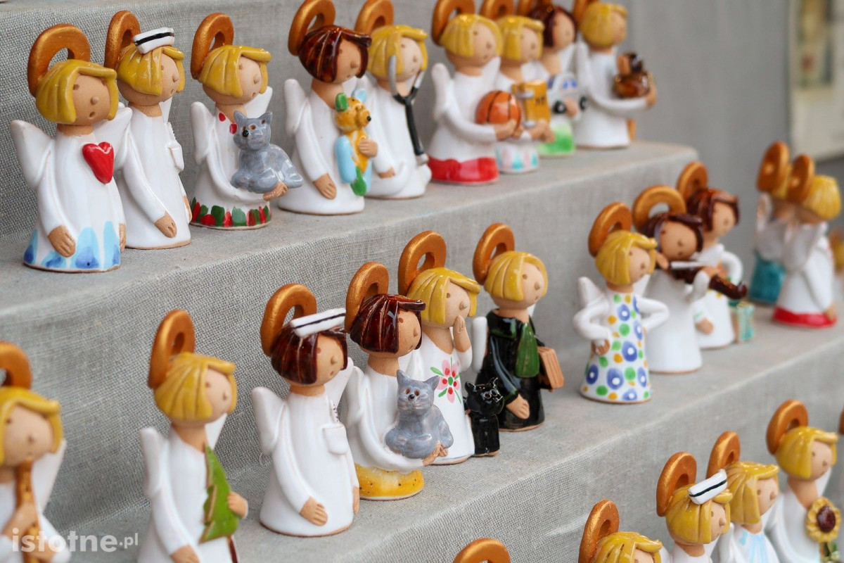 Ceramika na targach ceramicznych w Bolesławcu