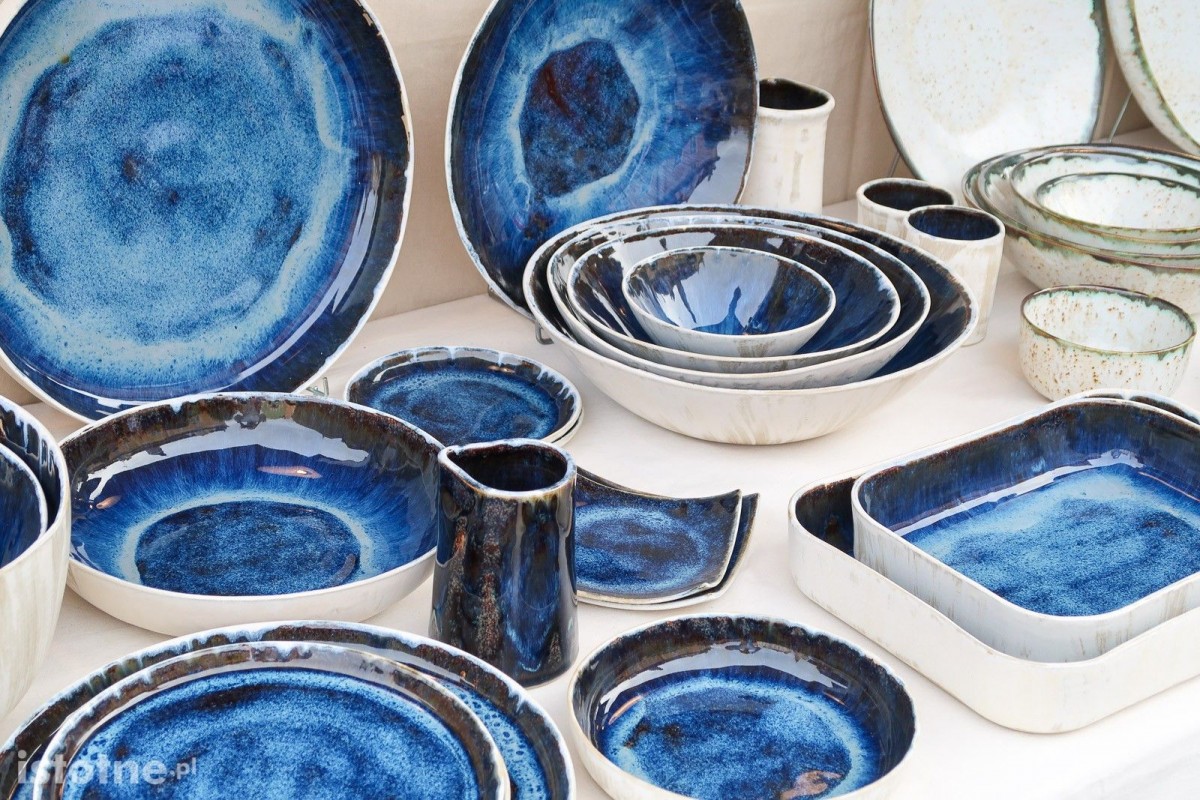 Ceramika na targach ceramicznych w Bolesławcu
