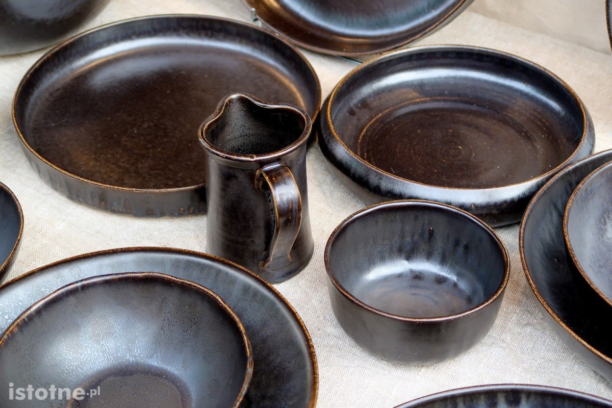 Ceramika na targach ceramicznych w Bolesławcu